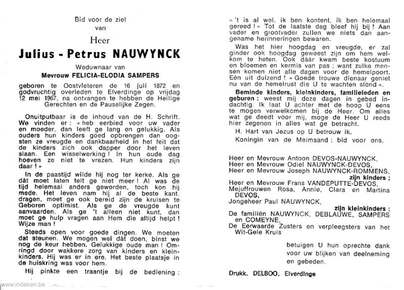 Julius Petrus Nauwynck