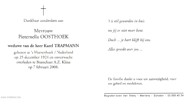 Pieternella Oosthoek