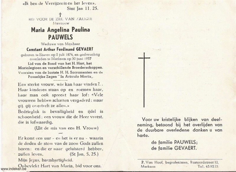 Maria Angelina Paulina Pauwels