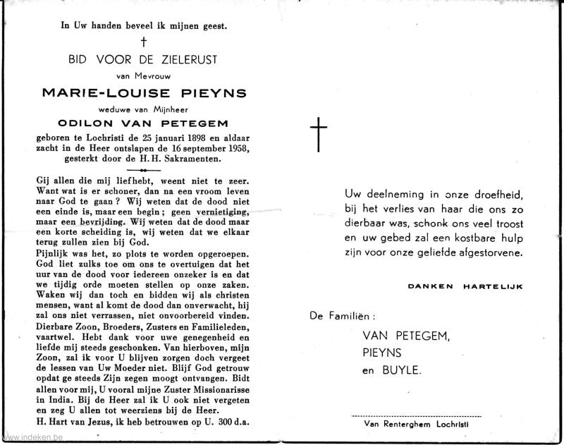 Marie Ludovica Juliana Pieyns