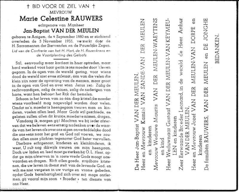 Marie Celestine Rauwers
