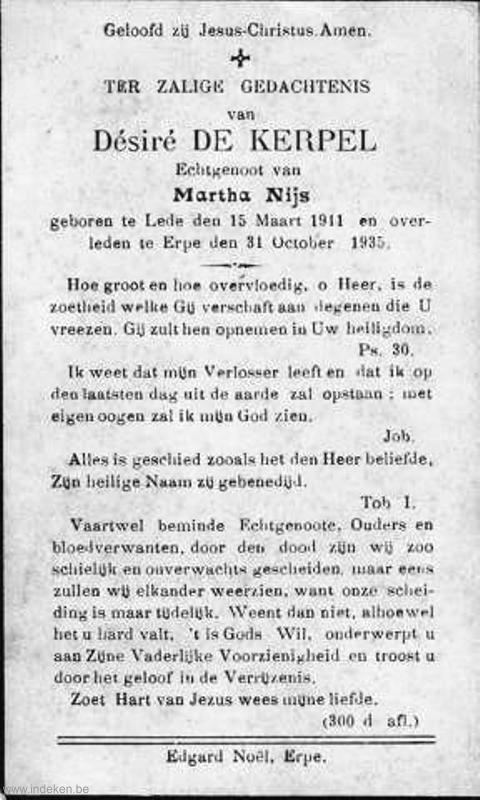 Désiré De Kerpel