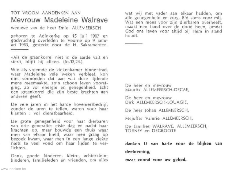 Madeleine Walrave