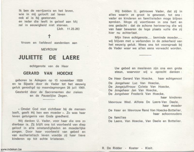 Juliette De Laere