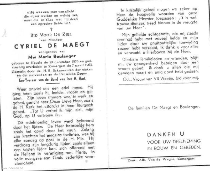Cyriel De Maegt