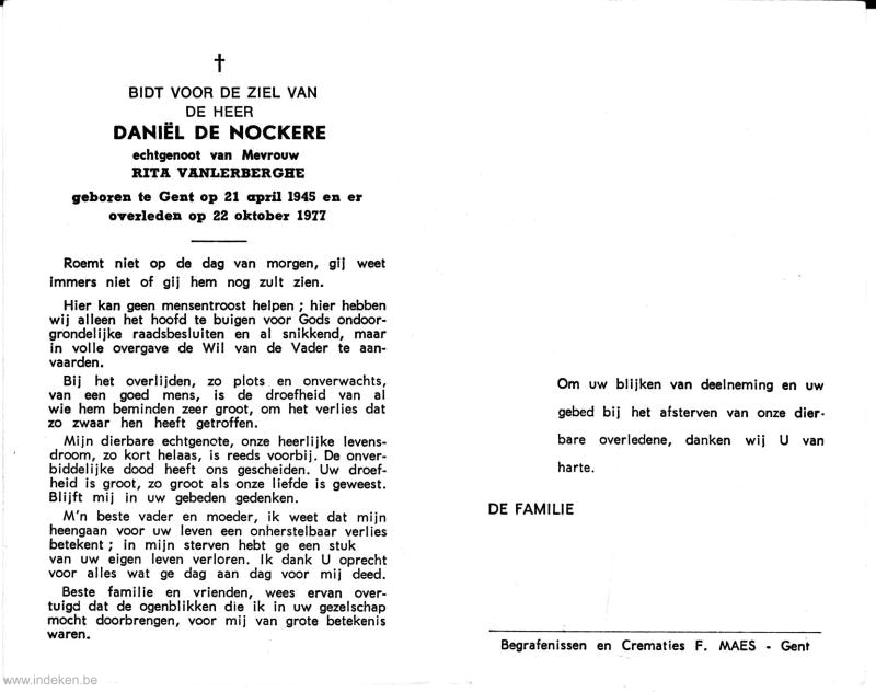Daniel Louis De Nockere