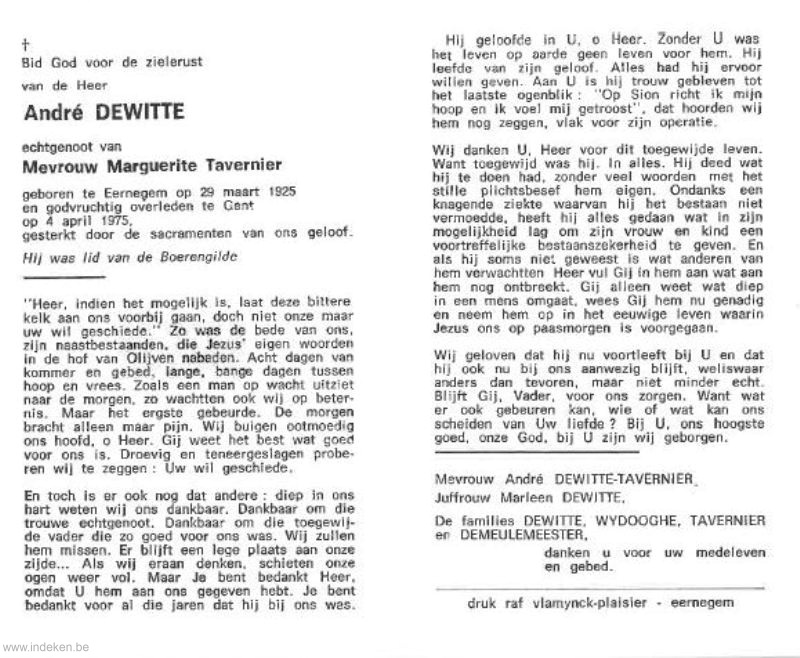 André Dewitte