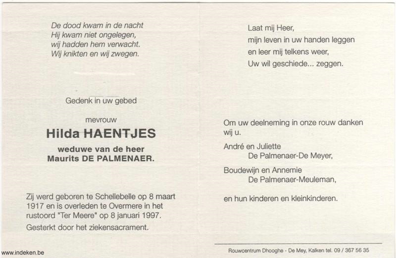 Hilda Haentjes