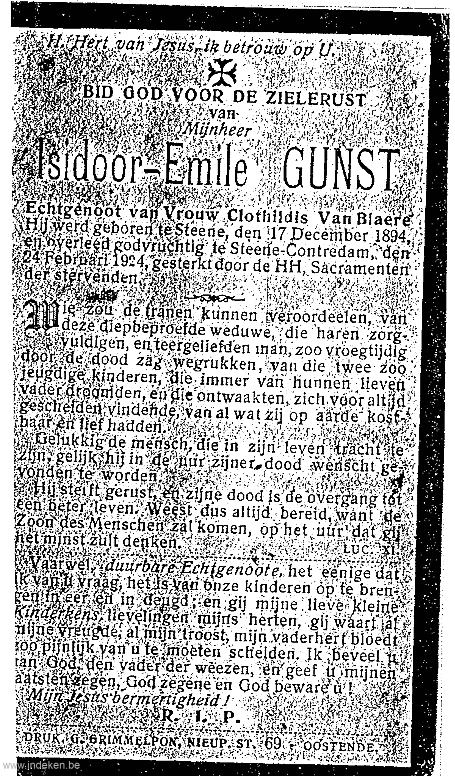 Isidoor Emile Gunst