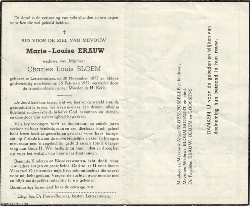 Marie Louise Erauw