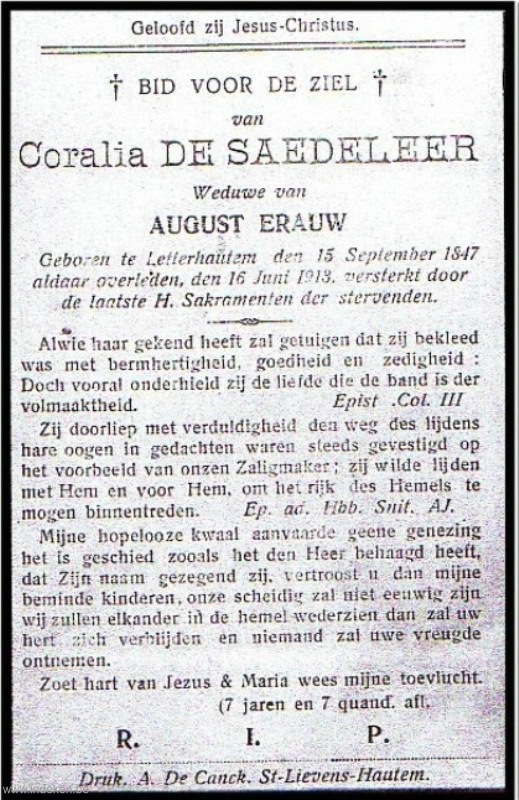 Marie Coralie De Saedeleer