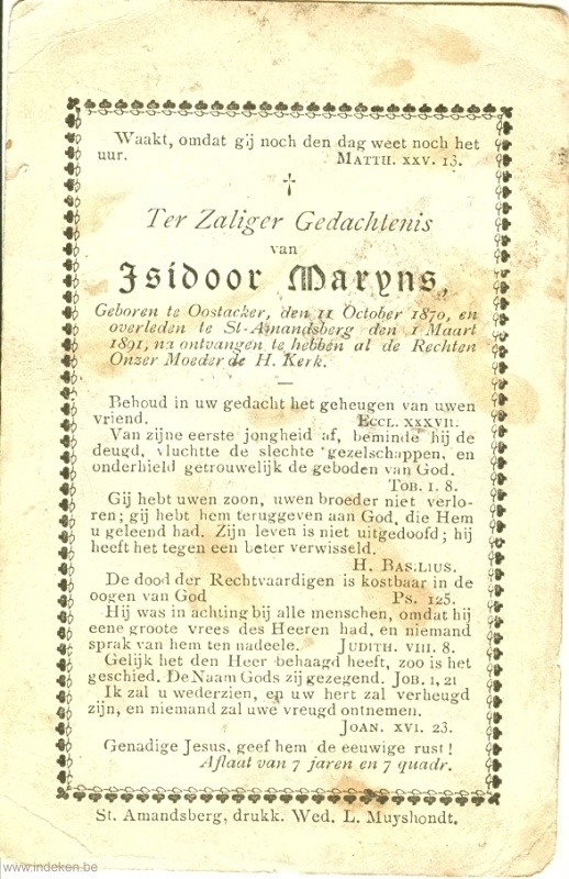 Isidorus Hieronemus Maryns