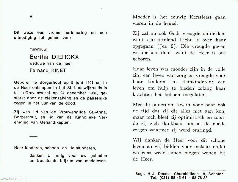 Bertha Dierckx