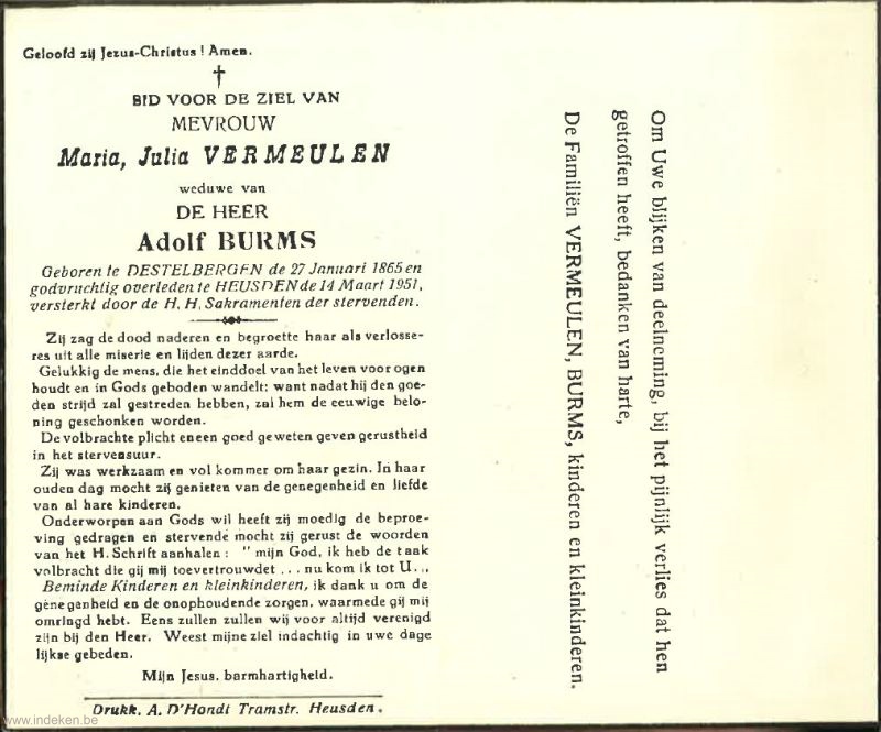 Maria Juliana Vermeulen