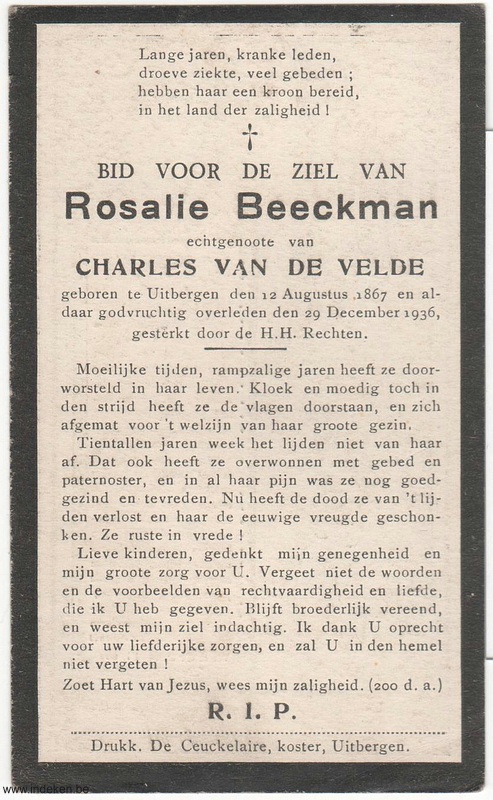 Rosalie Marie Beeckman