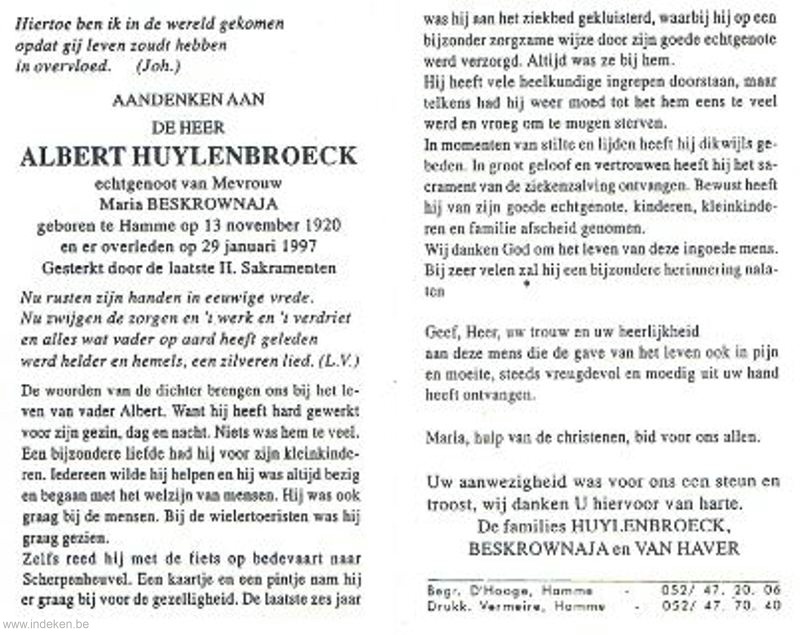 Albert Huylenbroeck
