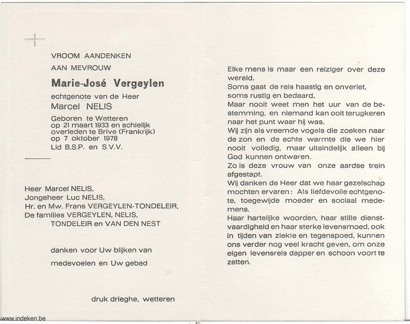 Marie José Vergeylen