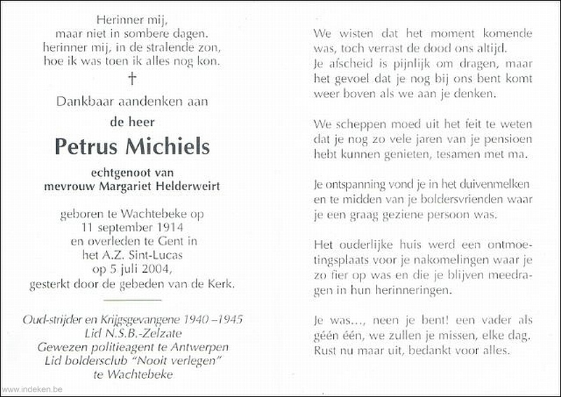 Petrus Michiels