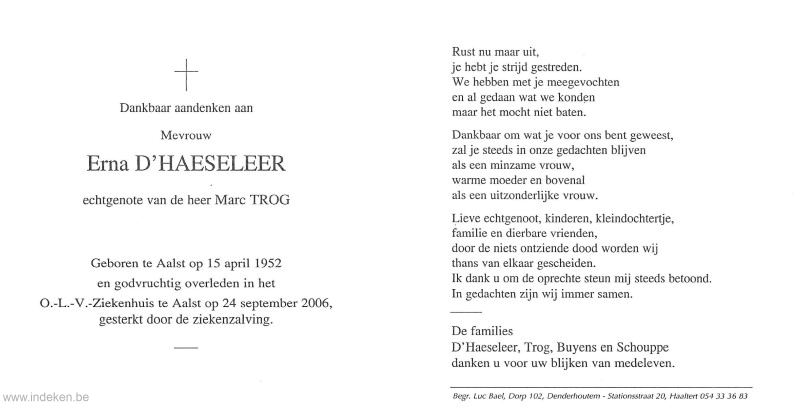 Erna D Haeseleer