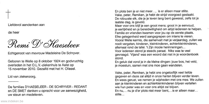 Remi D Haeseleer