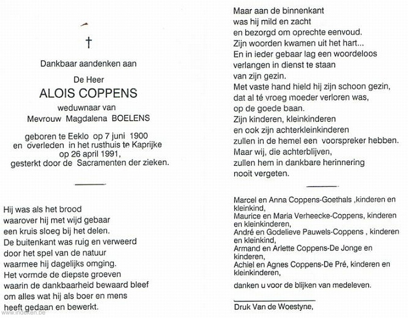 Alois Coppens