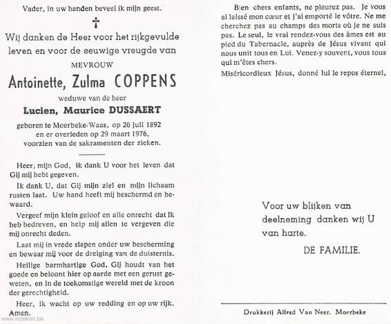 Antoinette Zulma Coppens