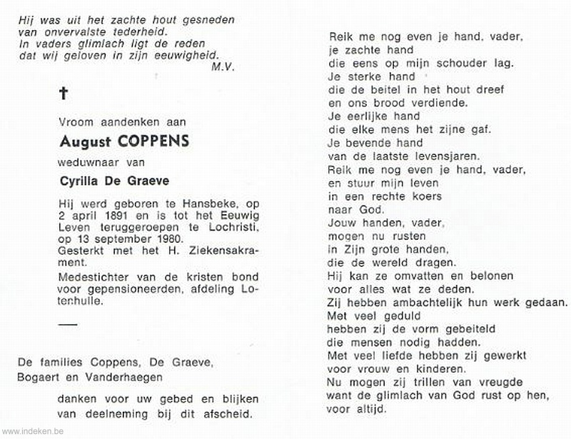 August Coppens