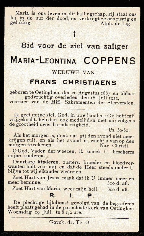 Maria Leontina Coppens