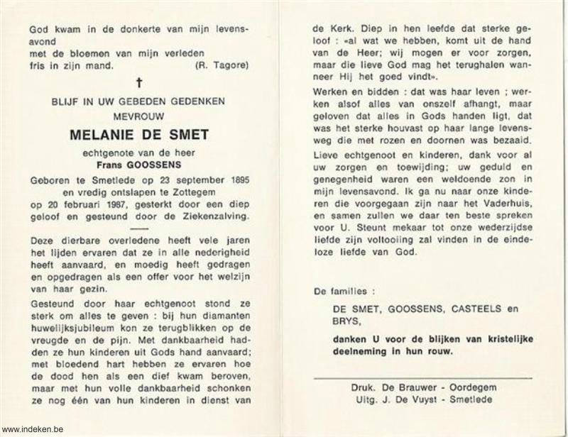 Melanie De Smet