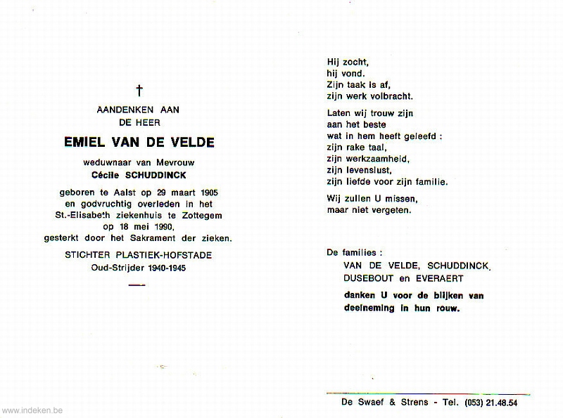 Emiel Van De Velde