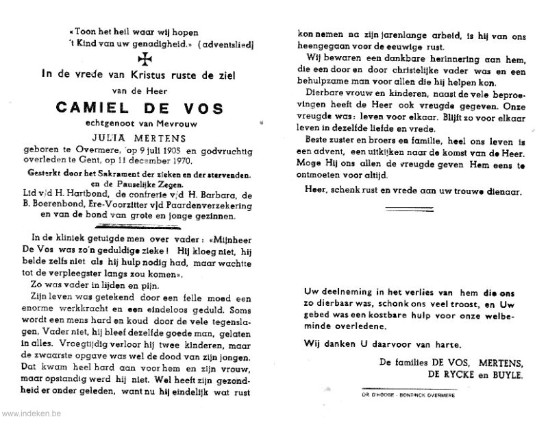 Camiel De Vos