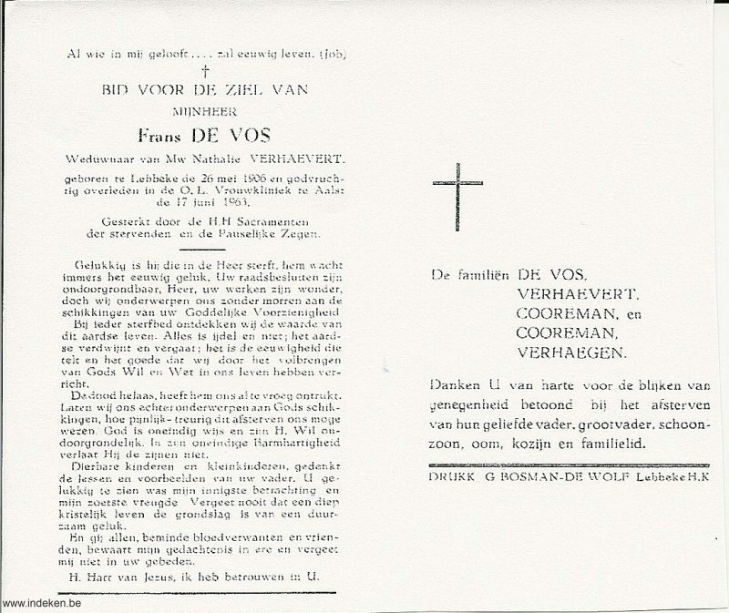 Frans De Vos