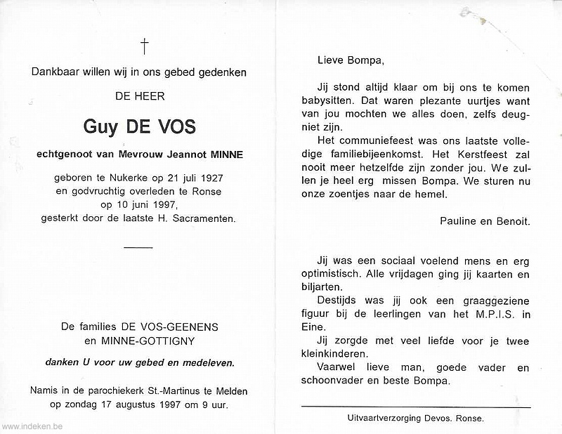 Guy De Vos