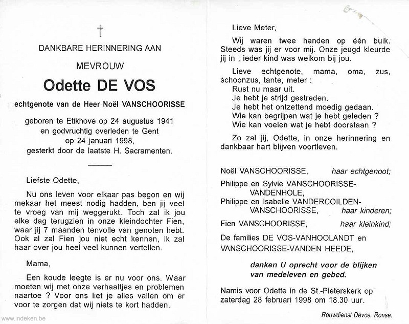 Odette De Vos