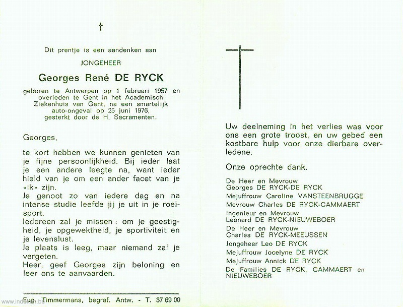 Georges René De Rijck