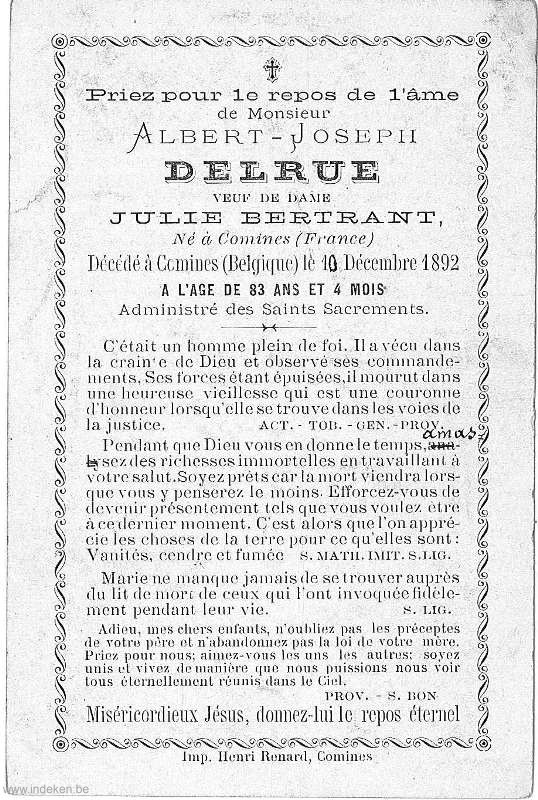 Albert Joseph Delrue