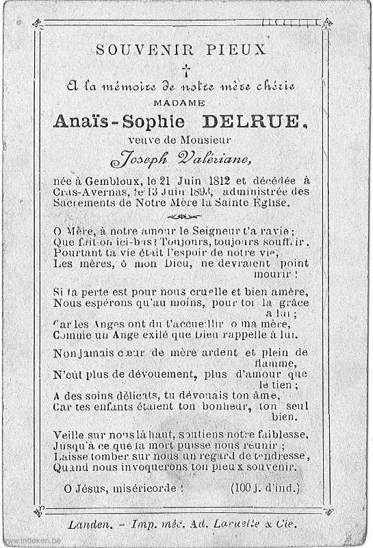 Anaïs Sophie Delrue