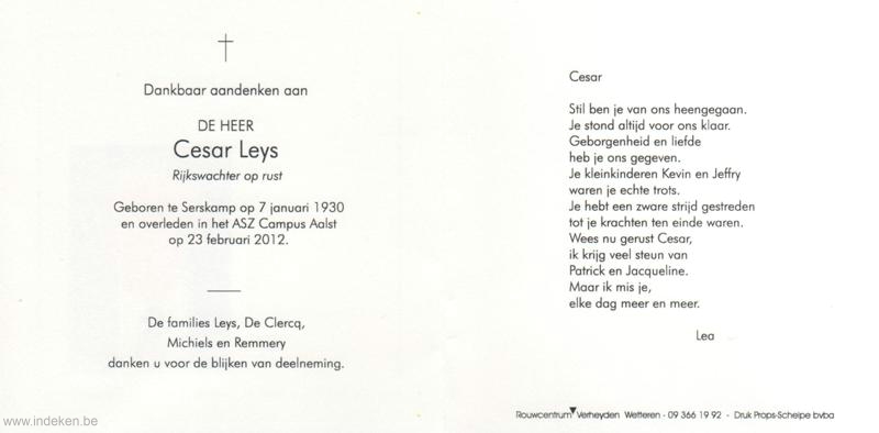 Cesar Leys