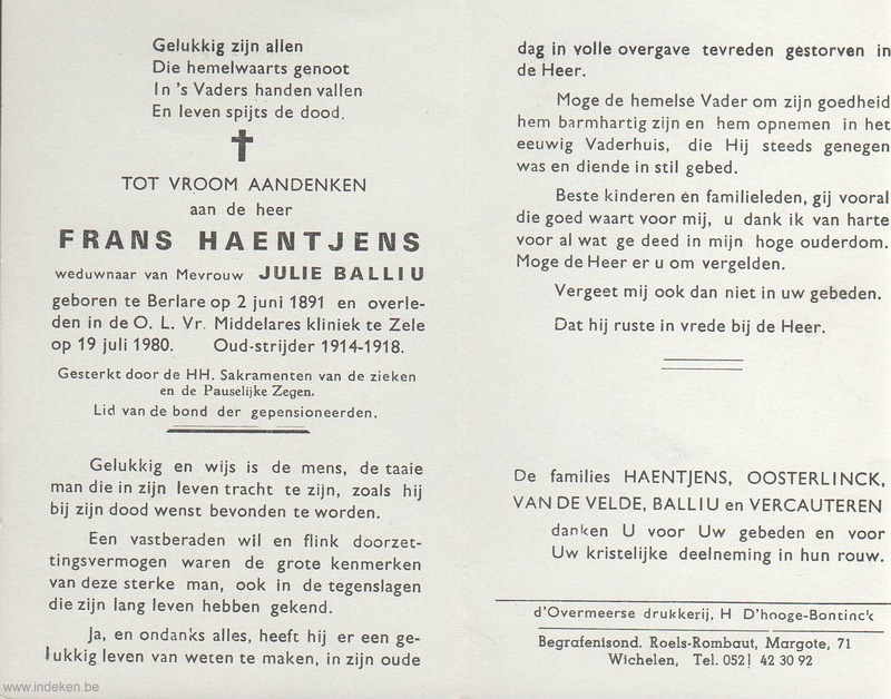 Frans Haentjens
