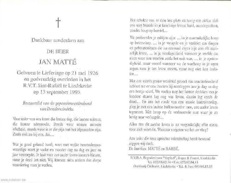 Jan Matté