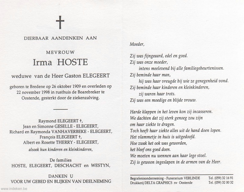 Irma Hoste
